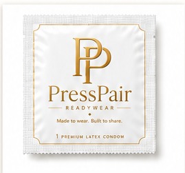 PressPair condom wrapper